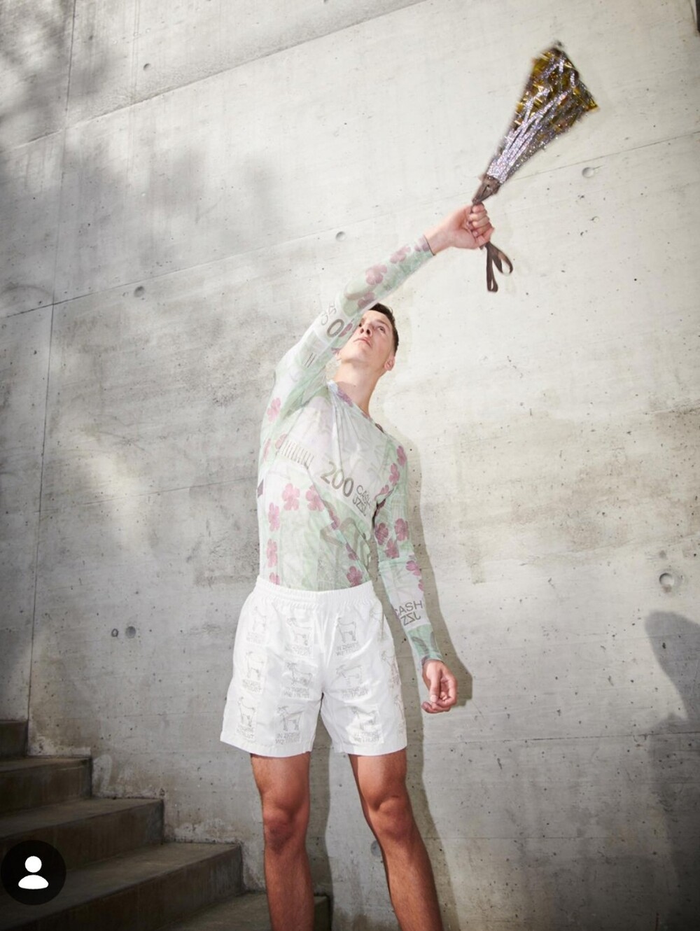 Julian Zigerli x Andy Kassier Sheer Mesh Top - Medium (SS20 Archive)